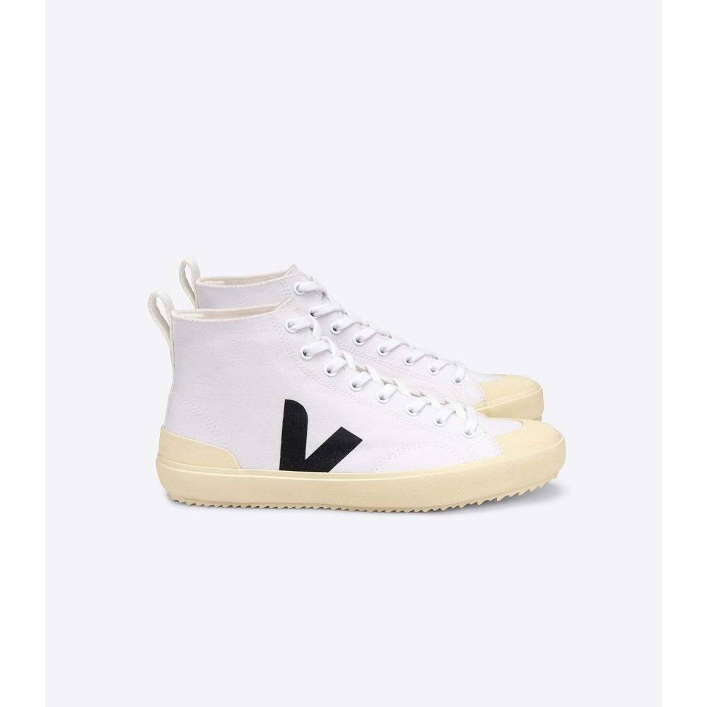 White Women\'s Veja NOVA HT CANVAS High Tops | AU 354VRW